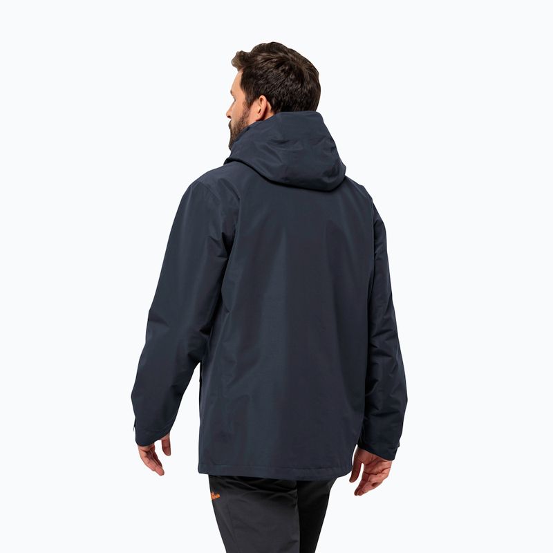 Мъжко дъждобранно яке Fernblick 2L night blue на Jack Wolfskin 2