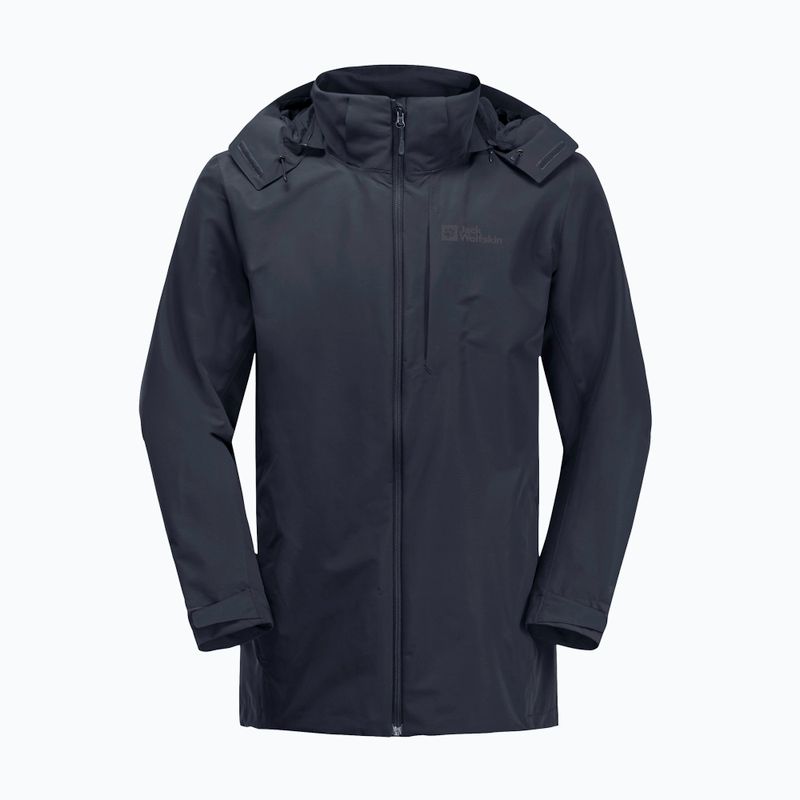 Мъжко дъждобранно яке Fernblick 2L night blue на Jack Wolfskin 7