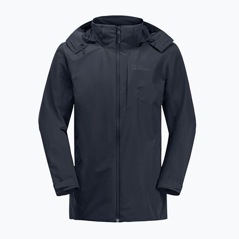 Мъжко дъждобранно яке Fernblick 2L night blue на Jack Wolfskin 7