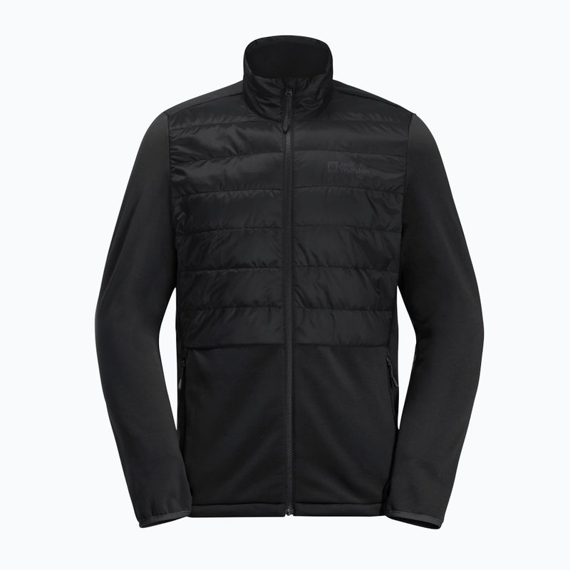 Мъжко дъждобранно яке Jack Wolfskin Feldberg Luntal 3in1 черно 10