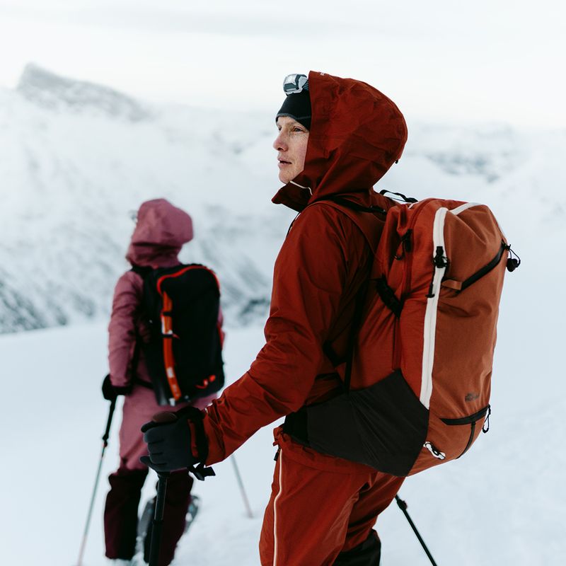 Jack Wolfskin Alpspitze 25 л скиорска раница тъмно кестеняво 9