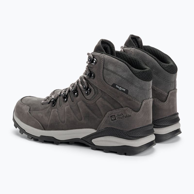 Мъжки ботуши за трекинг Refugio Prime Texapore Mid slate grey на Jack Wolfskin 3