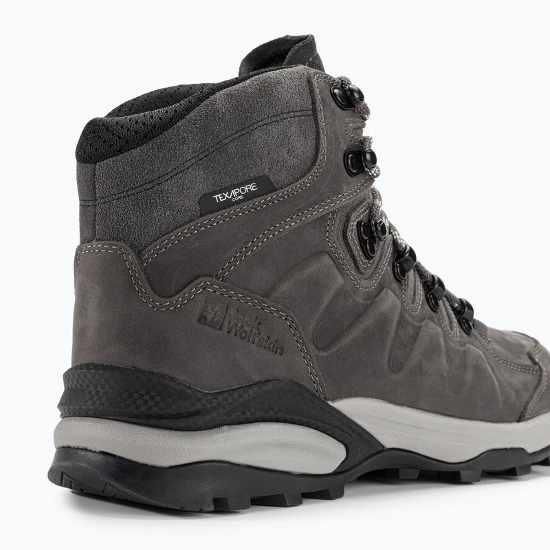 Мъжки ботуши за трекинг Refugio Prime Texapore Mid slate grey на Jack Wolfskin 9