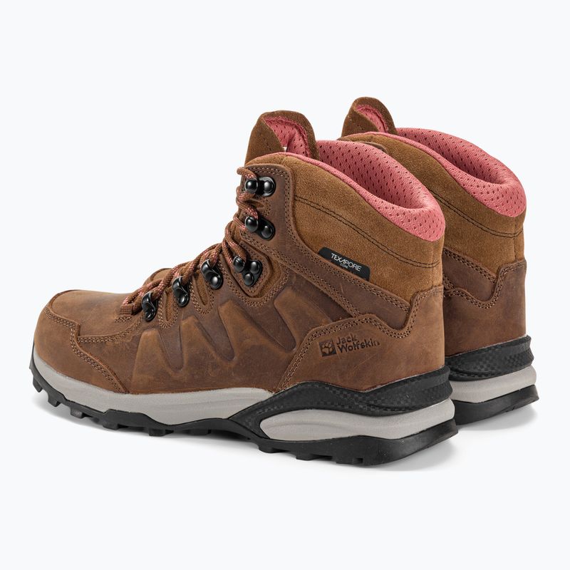 Дамски ботуши за трекинг Refugio Prime Texapore Mid fawn на Jack Wolfskin 4