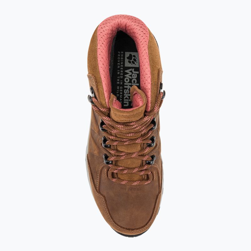 Дамски ботуши за трекинг Refugio Prime Texapore Mid fawn на Jack Wolfskin 7