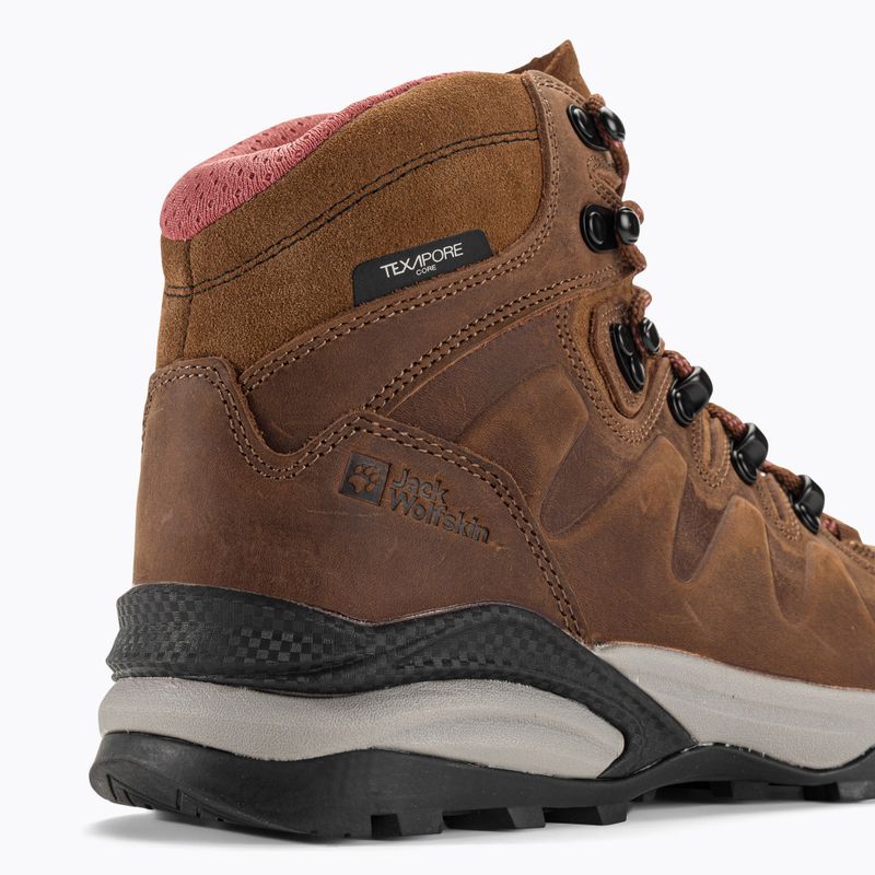 Дамски ботуши за трекинг Refugio Prime Texapore Mid fawn на Jack Wolfskin 10