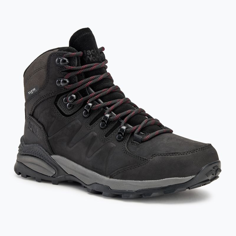 Дамски обувки за трекинг Jack Wolfskin Refugio Prime Texapore Mid phantom