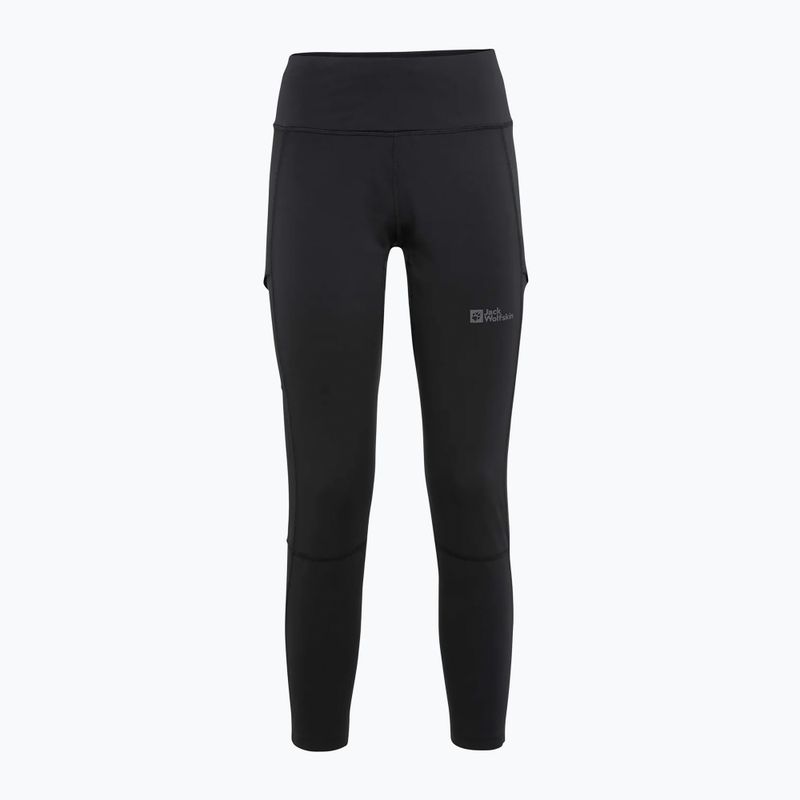 Дамски панталони за трекинг Kammweg Tights black на Jack Wolfskin 5