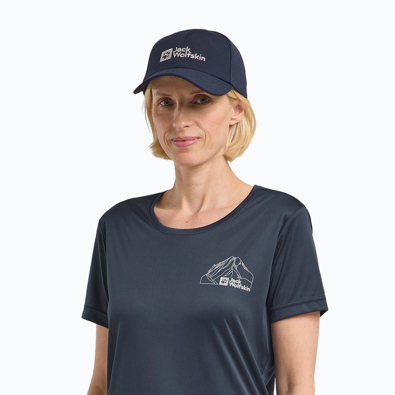 Бейзболна шапка Jack Wolfskin черна 5