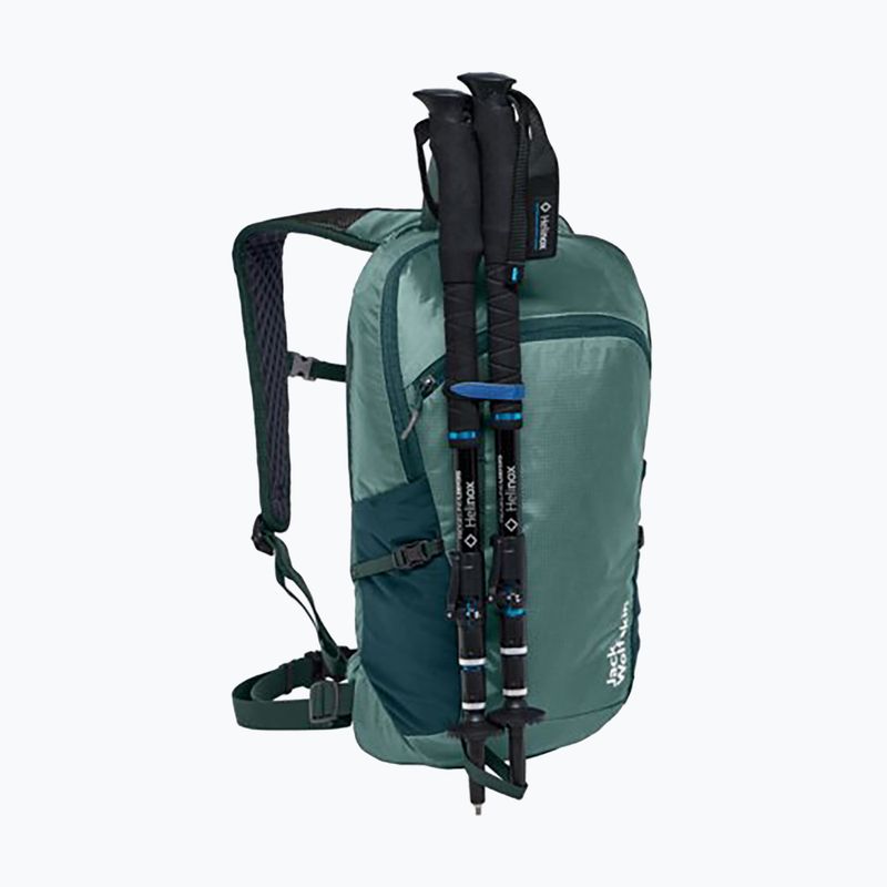 Туристическа раница Jack Wolfskin Prelight Shape 15 l jade green 4