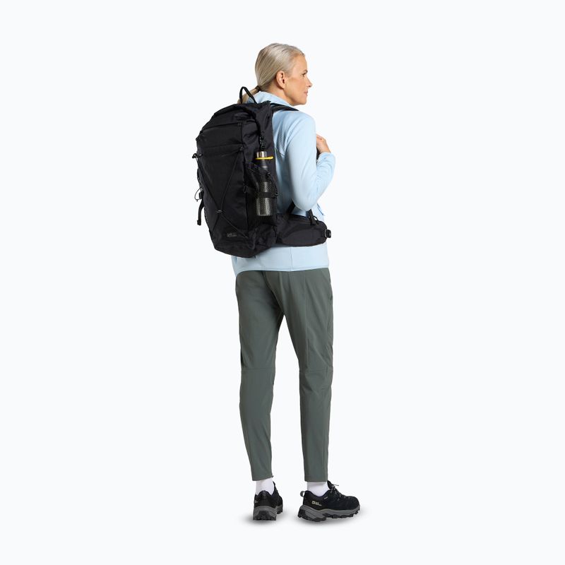 Туристическа раница Jack Wolfskin Wandermood Rolltop 30 l granite black 12