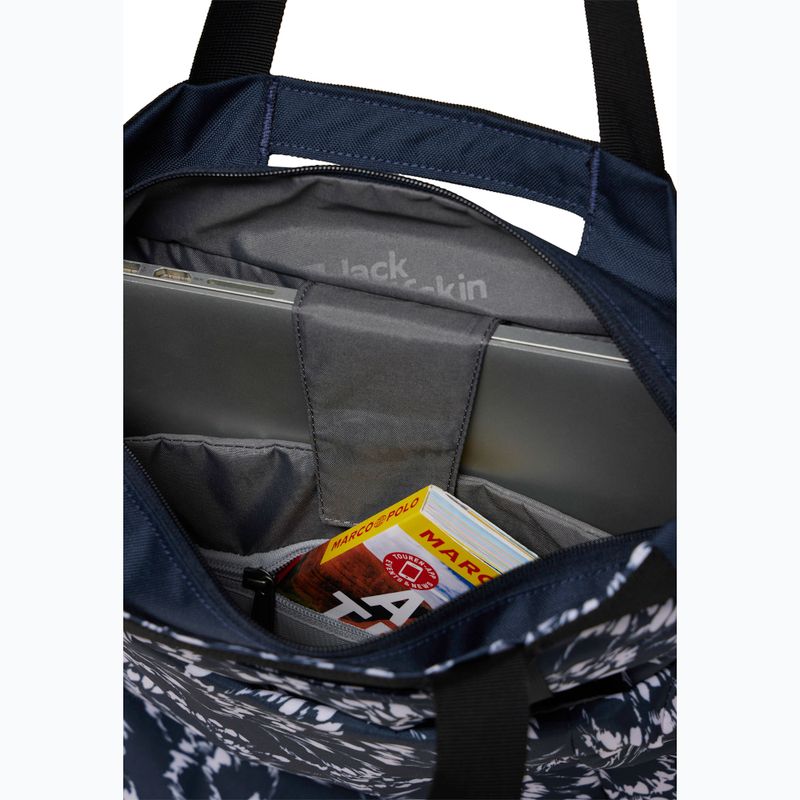 Градска раница Jack Wolfskin Раница Ebental 15 l leaves night blue 6
