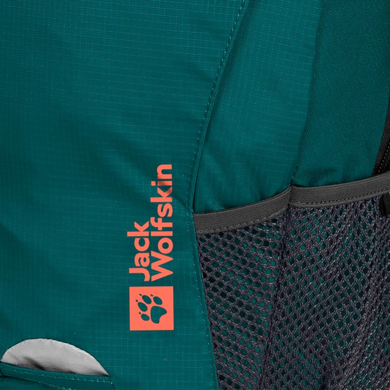 Jack Wolfskin Velocity 12 морскозелена раница 3