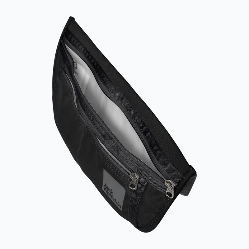 Чанта за кръста Jack Wolfskin Document Belt De Luxe black 5