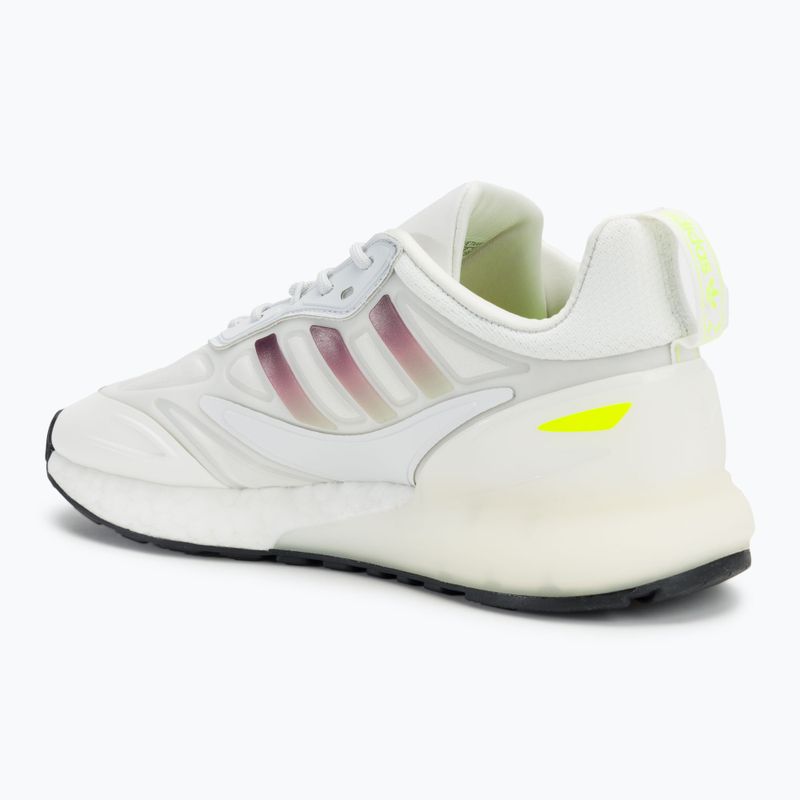 Детски обувки adidas ZX 2K Boost 2.0 crystal white/solar yellow/off white 3