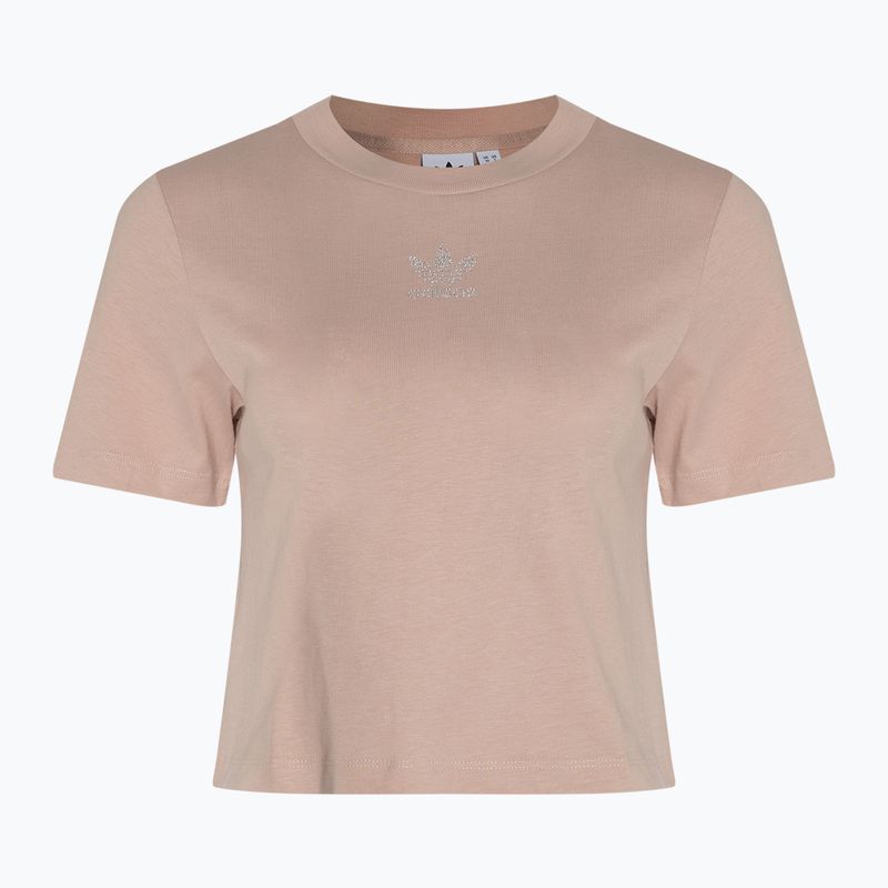 Дамска тениска adidas 2000 Luxe Cropped Tee ash pearl