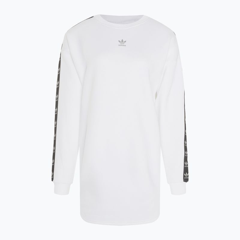 Дамска рокля adidas Crew Long Sleeve white
