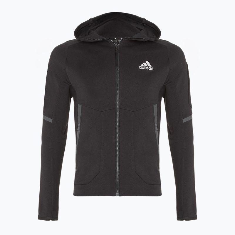 Мъжки суитшърт adidas Designed For Gameday Full Zip black