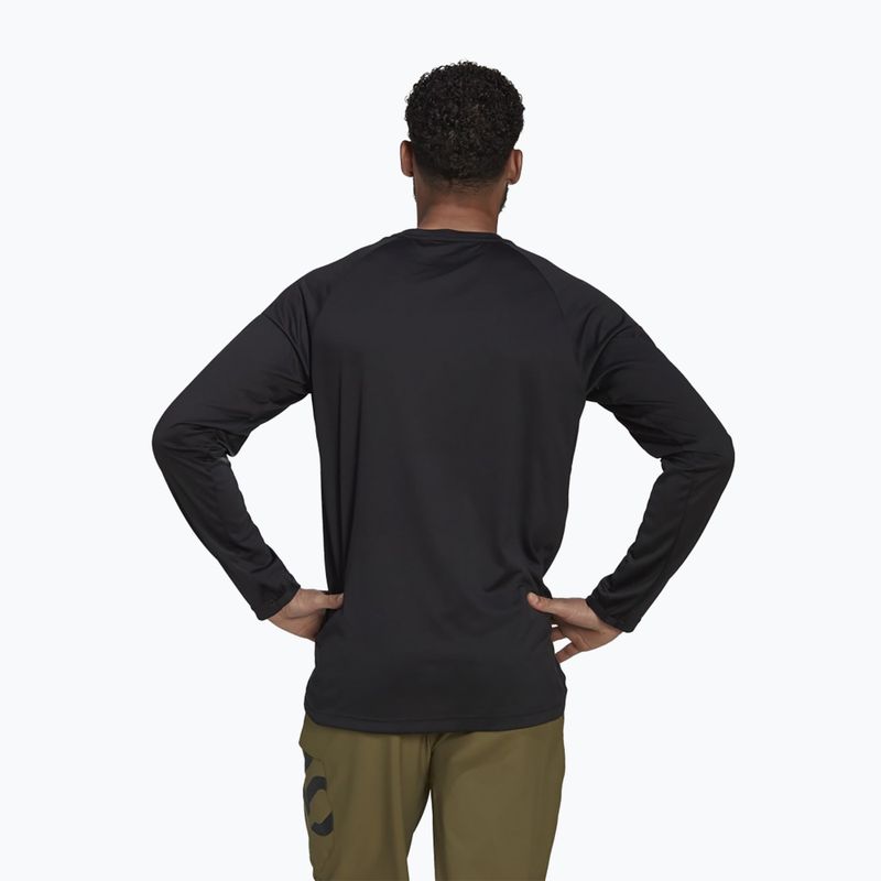 Мъжки велосипеден екип с дълъг ръкав adidas FIVE TEN Long Sleeve Jersey black 2