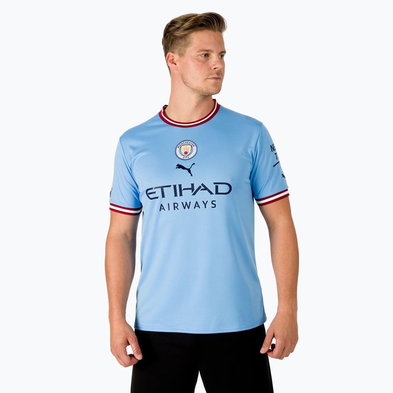 Мъжки футболни фланелки Puma Mcfc Home Jersey Replica Team blue 765710