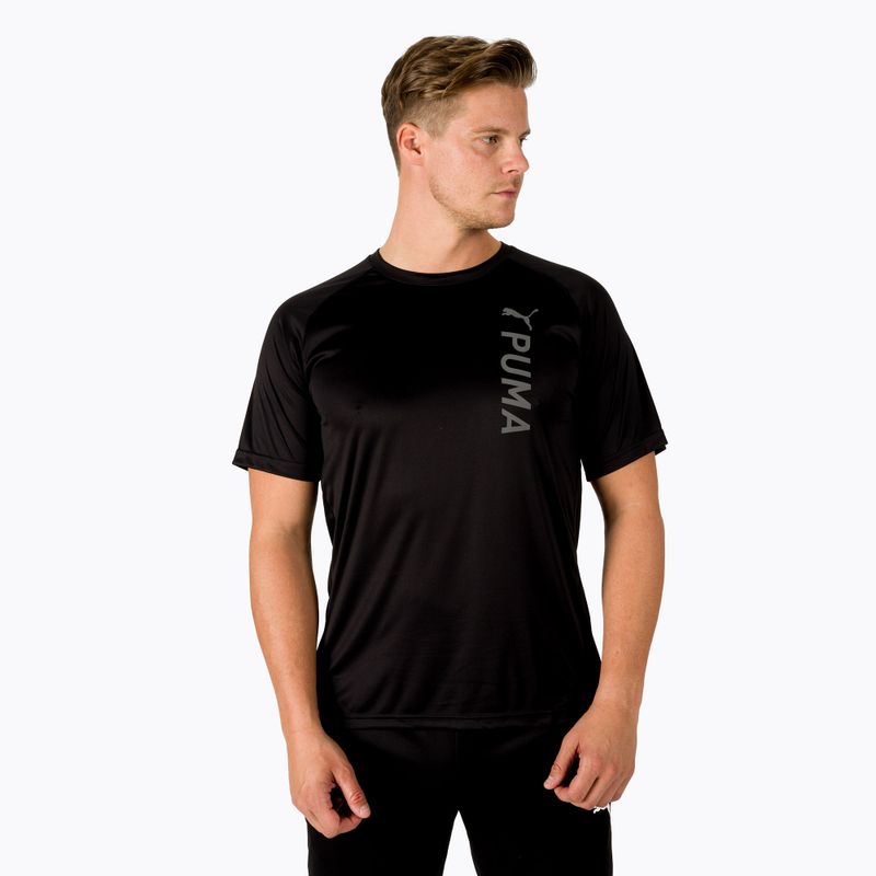 Мъжка тренировъчна тениска PUMA Fit Tee black 522119_01