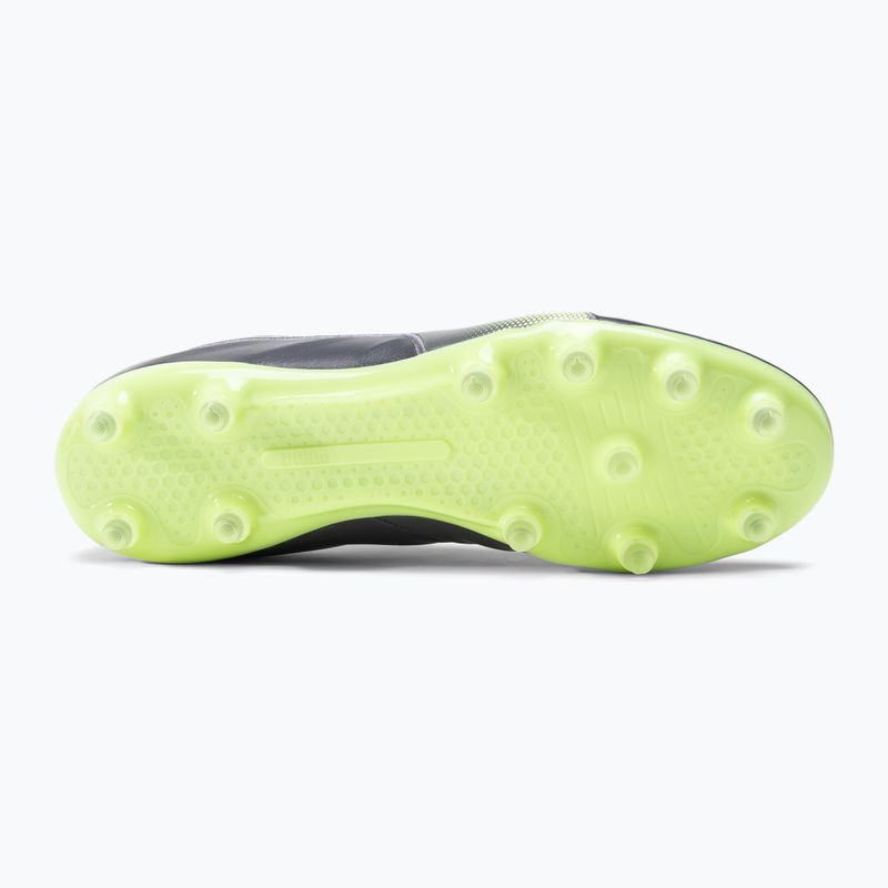 PUMA King Pro 21 FG мъжки футболни обувки черно-зелени 106549 05 5