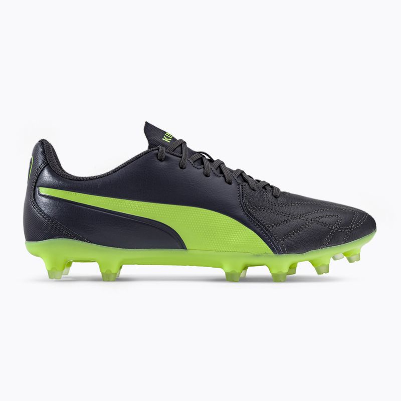 PUMA King Hero 21 FG мъжки футболни обувки черно-зелени 106554 05 2