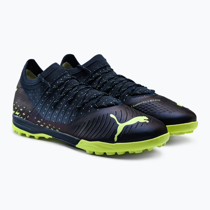 PUMA Future Z 1.4 Pro Cage мъжки футболни обувки черно-зелени 106992 01 5