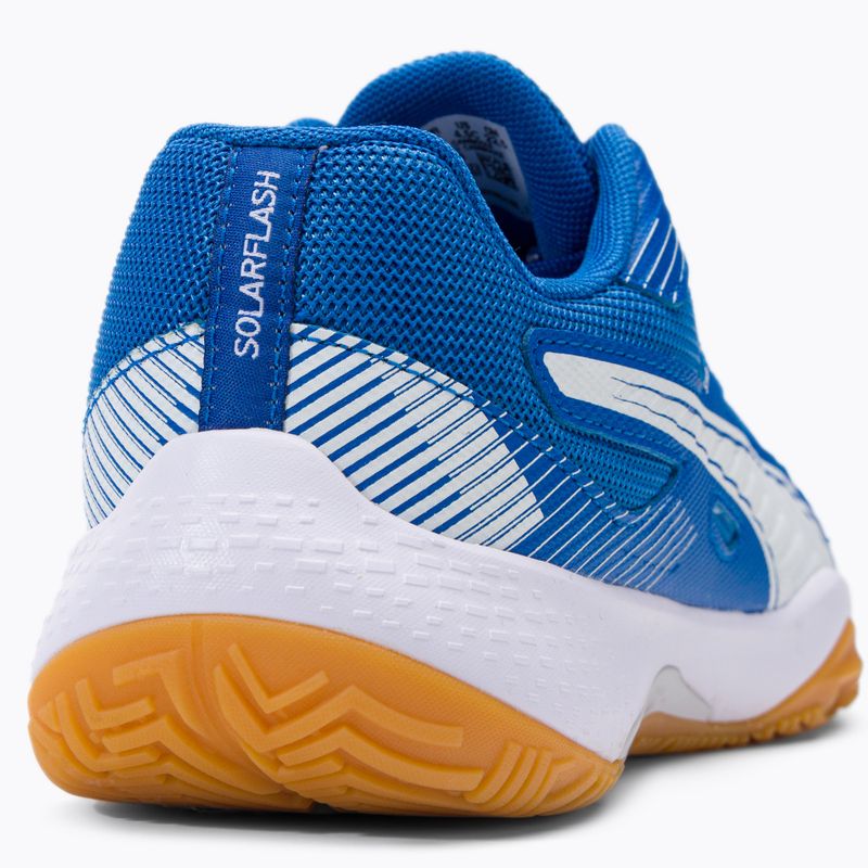 Детски волейболни обувки PUMA Solarflash Jr II син-бял 10688303 8