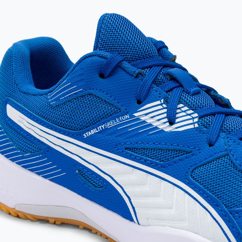 Детски волейболни обувки PUMA Solarflash Jr II син-бял 10688303 9