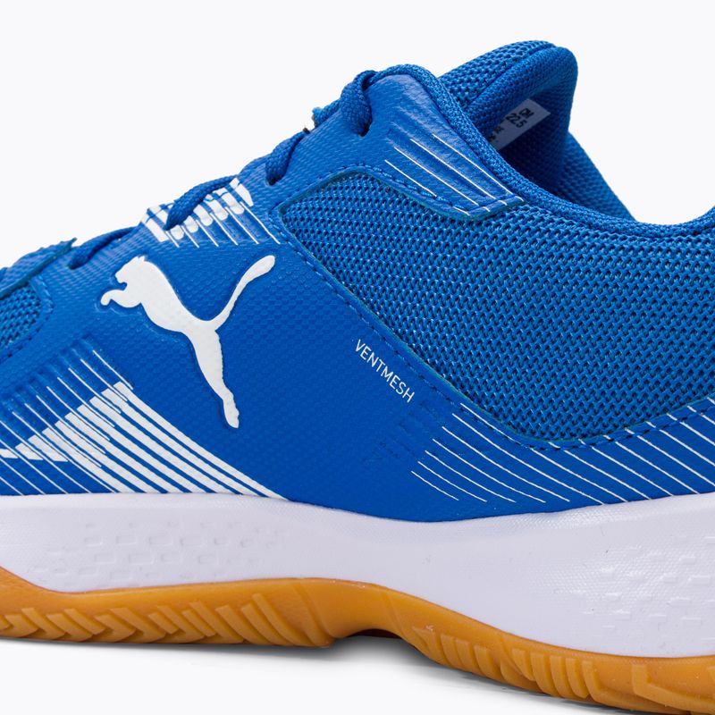 Детски волейболни обувки PUMA Solarflash Jr II син-бял 10688303 10