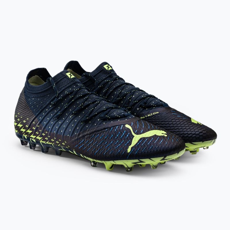 PUMA Future Z 1.4 MG мъжки футболни обувки черно-зелени 106991 01 5