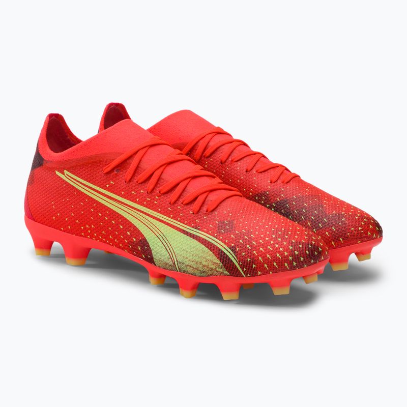 Мъжки футболни обувки PUMA Ultra Match FG/AG orange 106900 03 4