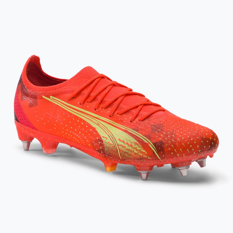 PUMA Ultra Ultimate MXSG мъжки футболни обувки fiery coral/fizzy light/puma black