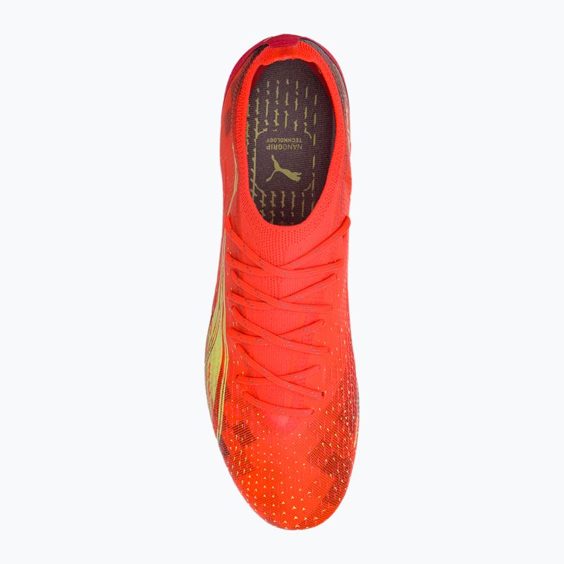 PUMA Ultra Ultimate MXSG мъжки футболни обувки fiery coral/fizzy light/puma black 6