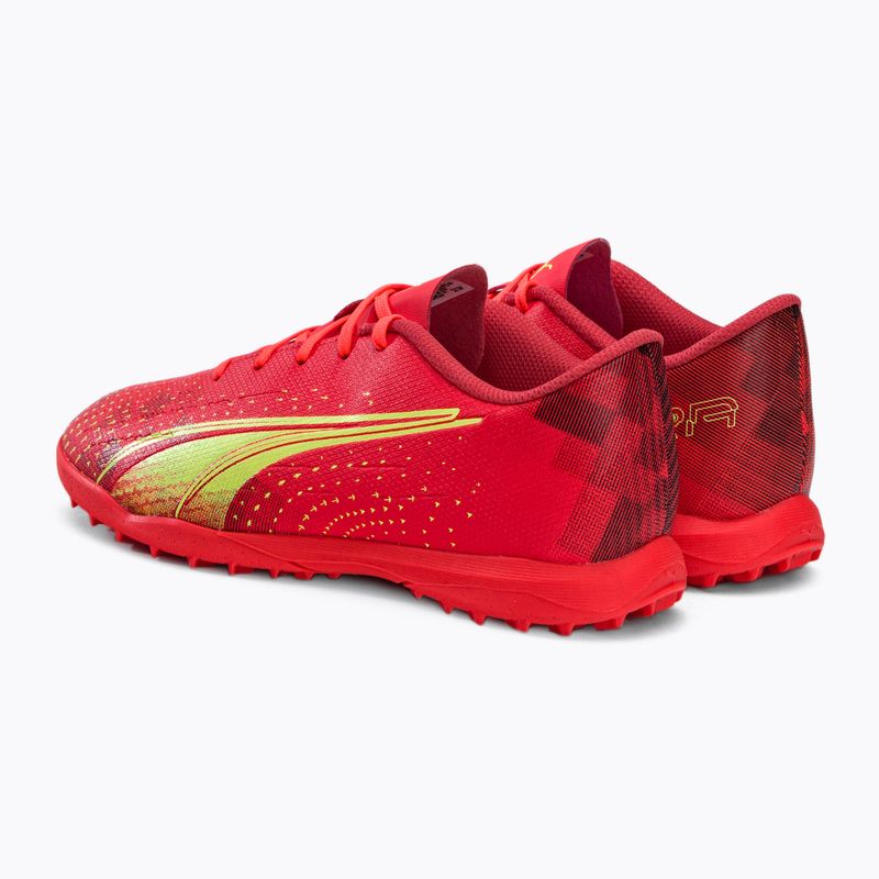 Детски футболни обувки PUMA Ultra Play TT Jr оранжеви 106926 03 3