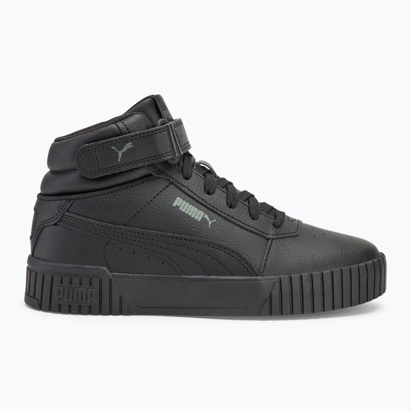 Buty dziecięce PUMA Carina 2.0 Mid Jr puma black/puma black/dark shadow 2