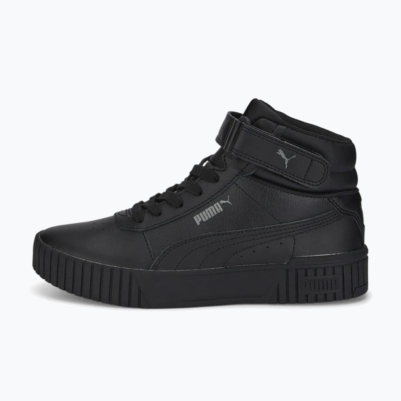 Buty dziecięce PUMA Carina 2.0 Mid Jr puma black/puma black/dark shadow 9