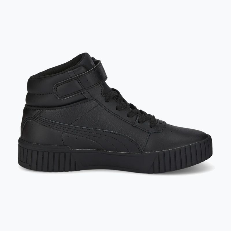 Детски обувки PUMA Carina 2.0 Mid Jr puma black/puma black/dark shadow 10