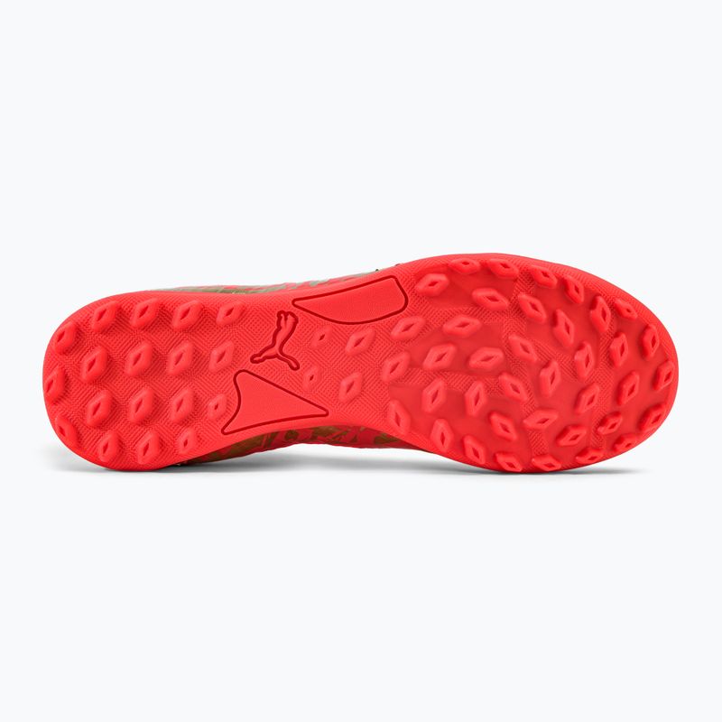 Детски футболни обувки PUMA Future Z 3.4 Neymar Jr. TT оранжево и златно 107108 01 5