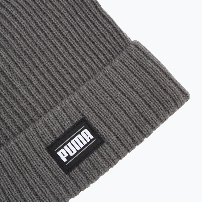 Зимна шапка PUMA Ribbed Classic Cuff smoked pearl 3