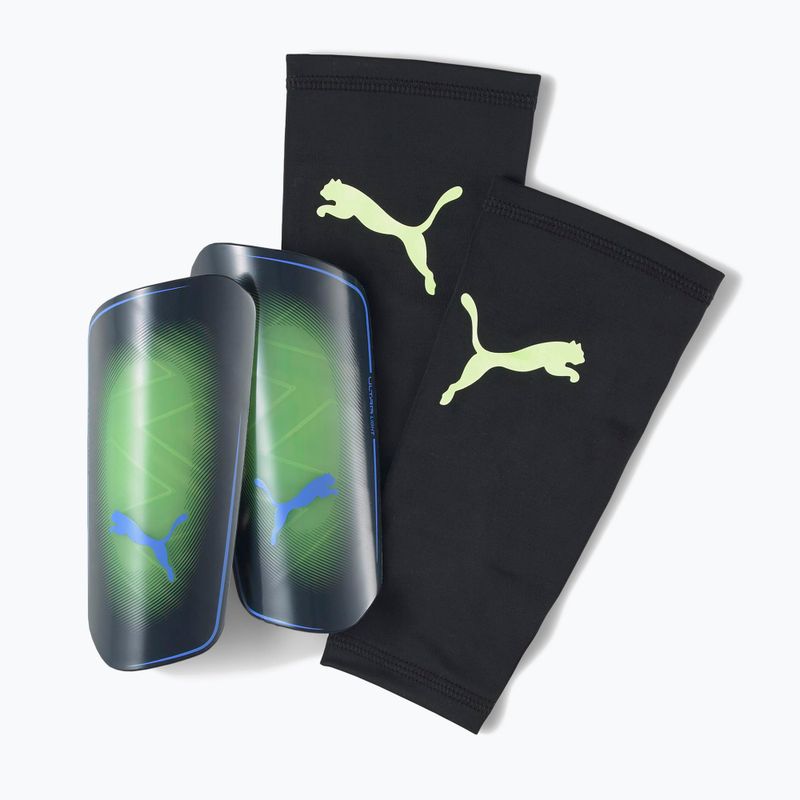 PUMA Ultra Light Sleeve предпазители за пищялки зелено/черно 03083210 5