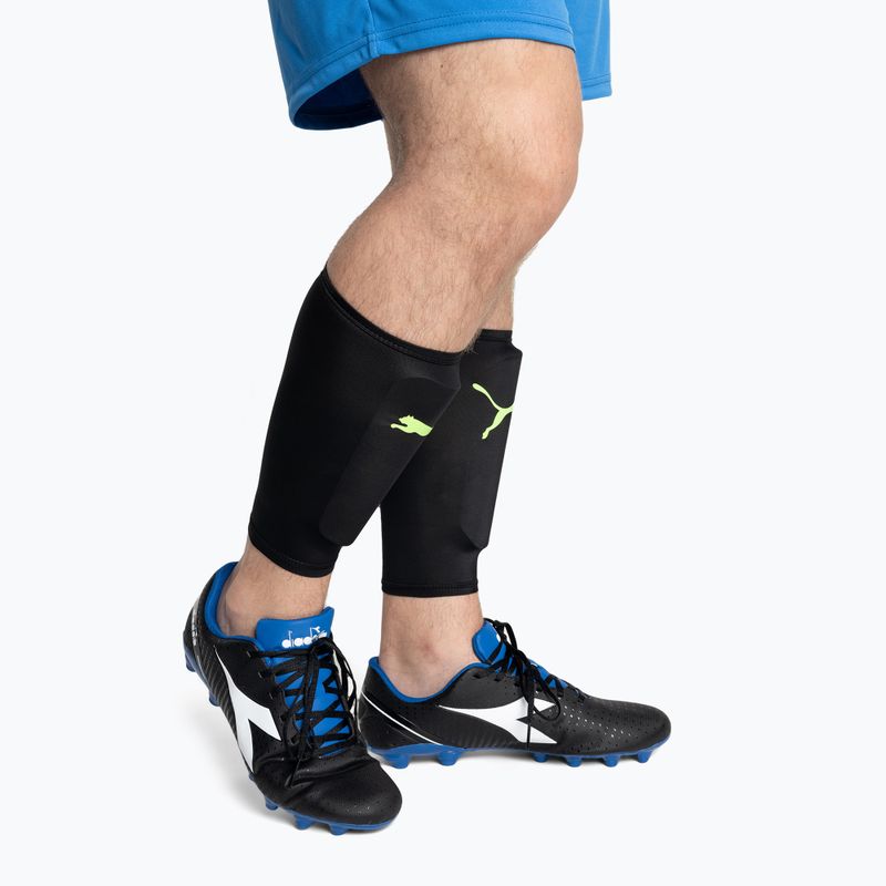 PUMA Ultra Light Sleeve предпазители за пищялки зелено/черно 03083210 8