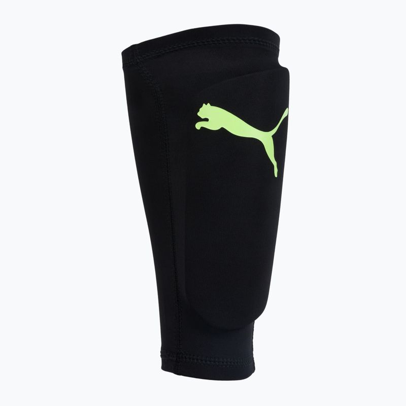 PUMA Ultra Flex Sleeve предпазители за подбедрици черно-зелени 030830 10