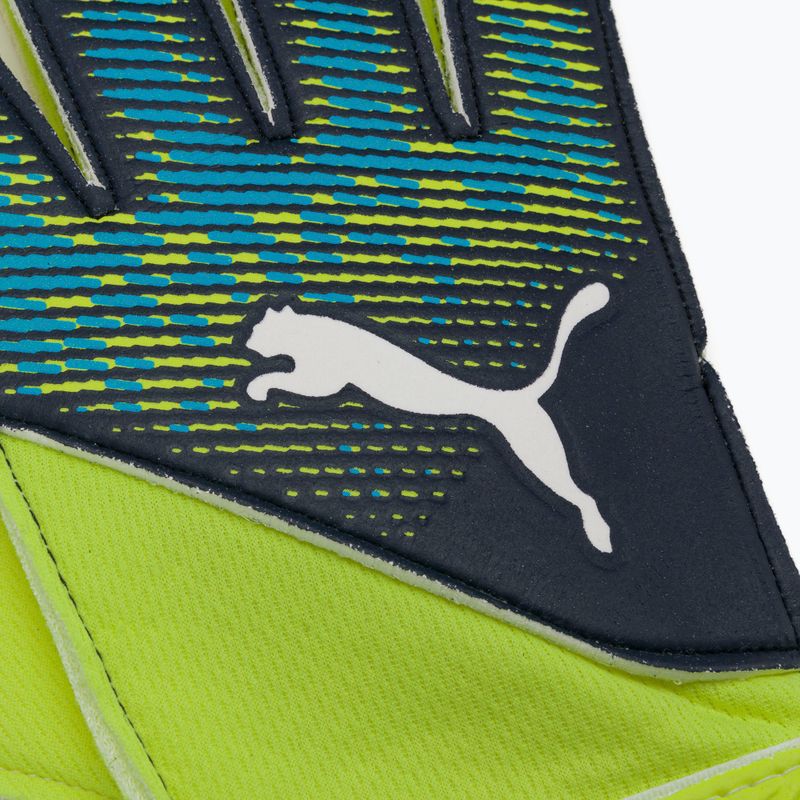 Puma Ultra Grip 4 RC вратарски ръкавици черно-зелени 04181701 3