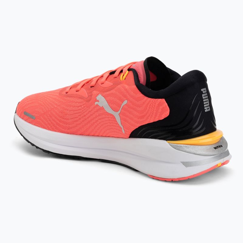 Дамски обувки за бягане Puma Electrify Nitro 2 sunset glow/black/silver 3