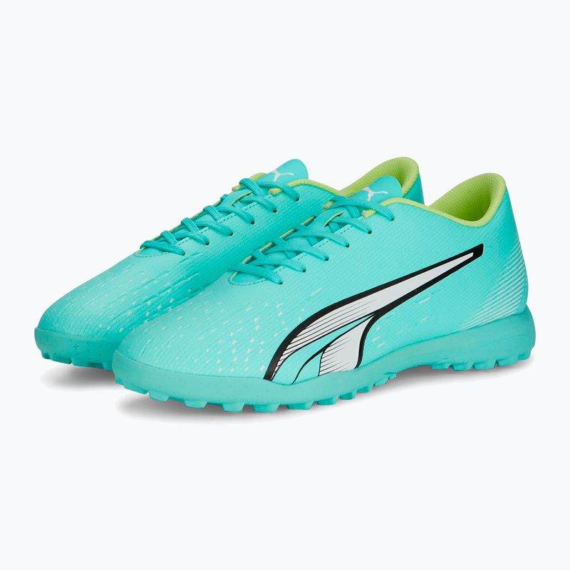 Мъжки футболни обувки PUMA Ultra Play TT electric peppermint/puma white/fast yellow 11