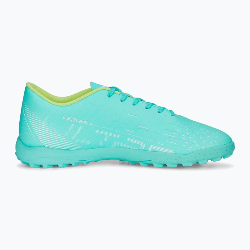 Мъжки футболни обувки PUMA Ultra Play TT electric peppermint/puma white/fast yellow 12