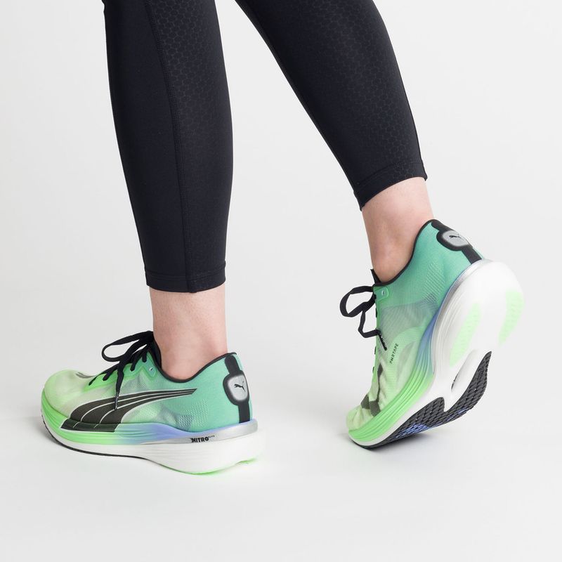 Дамски обувки за бягане PUMA Deviate Nitro Elite 2 green 377787 01 3