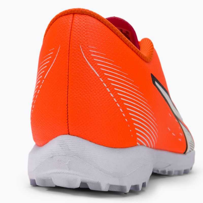 Мъжки футболни обувки PUMA Ultra Play TT ultra orange/puma white/blue glimmer 10